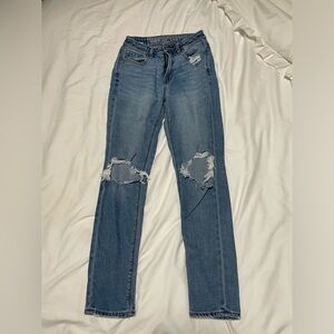 american eagle mom jeans. size 00 regular.